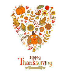 Thanksgiving greeting card