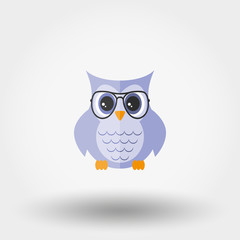 Owl with glasses