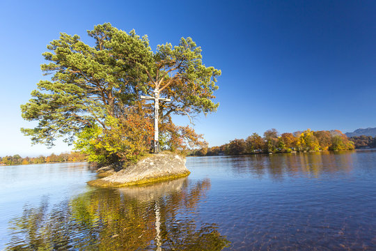 Herbststimmung am Staffelsee, Bayern