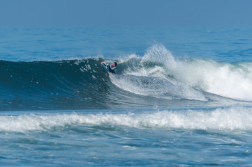 Obraz premium Bodyboarder in action