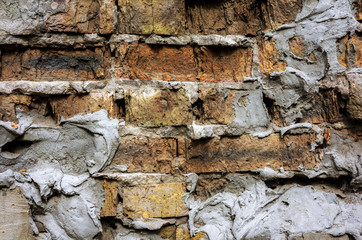 Fototapeta premium texture brick broken wall .