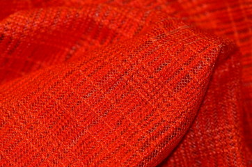 Polyester - Textur, orange