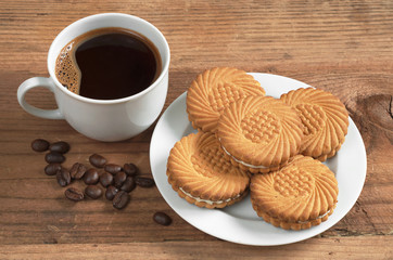 Coffee and cookies