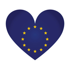 emblem of the European Union vector illustration design