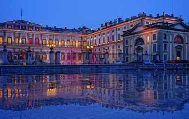 Royal Palace Reflected