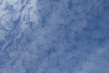Clouds in the blue sky