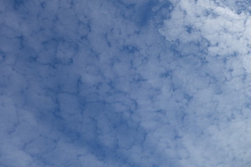 Clouds in the blue sky