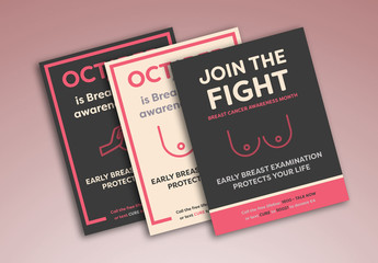 Breast Cancer Awareness Posters