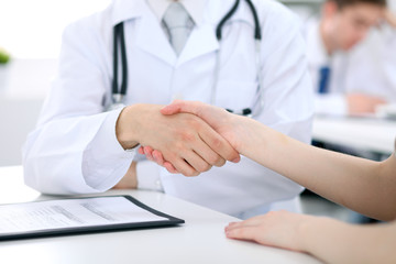 Partnership, trust and medical ethics concept