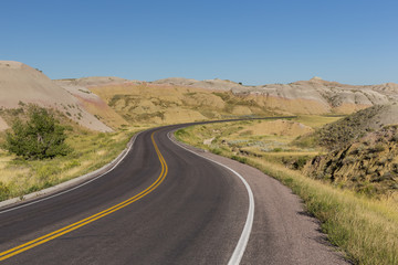 Road In The Badlands