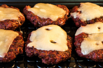 Grilled Swiss Cheeseburgers