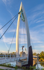 Keeper of the Plains After Sunrise