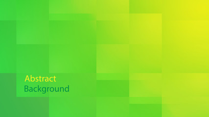 Green and Yellow color background abstract art vector