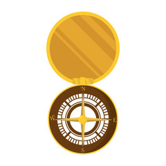 compass guide device isolated icon vector illustration design