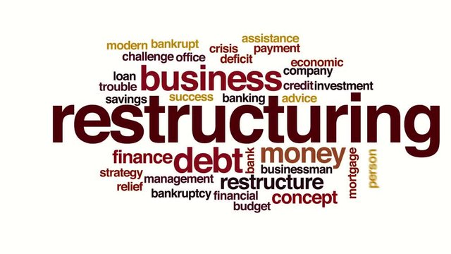 Restructuring animated word cloud.