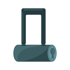 security padlock isolated icon vector illustration design