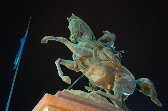 San Martin Statue, Argentine Procer