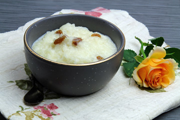 Sweet Rice kheer or pudding