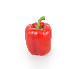 sweet pepper on white background