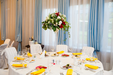 Wedding Decor with flowers