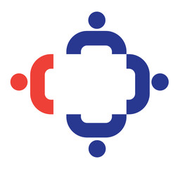 Obraz premium Teamwork Icon