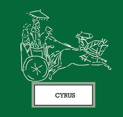 Illustration of Cyrus