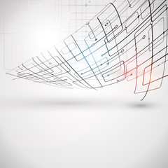 sieć tło wektor © Rzoog