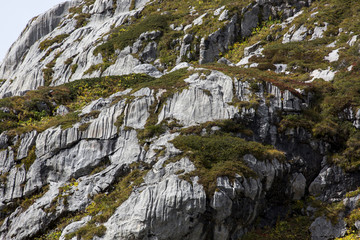 Fototapeta na wymiar Felsen im Gebirge