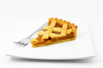 dessert Apple pie cake  postre tarta de manzana