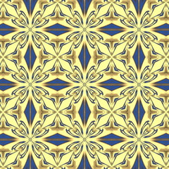 декоративный цветочный узор 