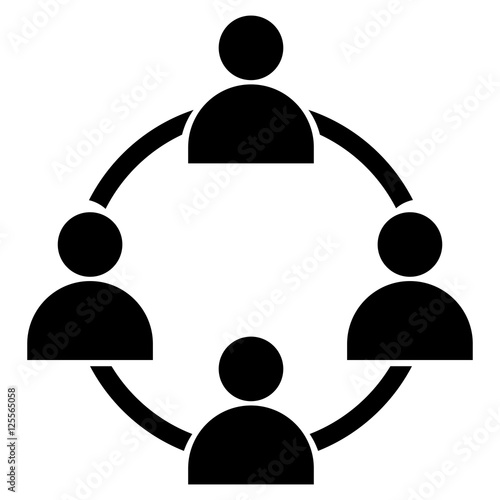  people Connecting Icon Stock Image And Royalty free Vector Files On 