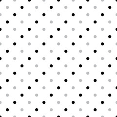 Seamless polka dot pattern