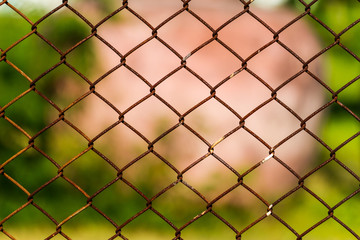 wire fence  background