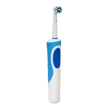 Electronic Toothbrush Isolated On White Background