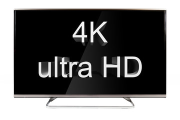 TV - 4K resolution modern television