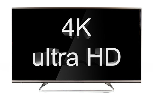 TV - 4K resolution modern television
