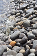 pebbles on the beach