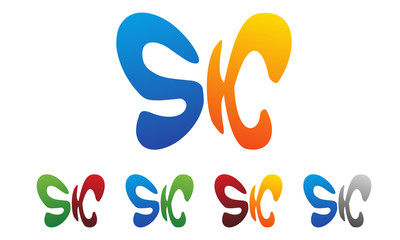 S K letter , butterfly , S k logo design