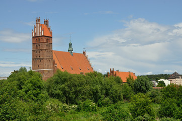 Obraz premium Dobre Miasto Bazylika