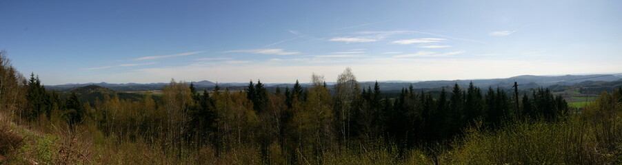 Panoramablick vom Wachberg