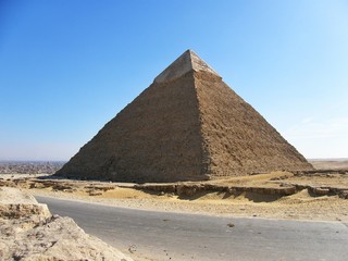 Fototapeta na wymiar Egyptian Pyramids of Giza
