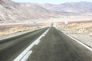 Road through the desert