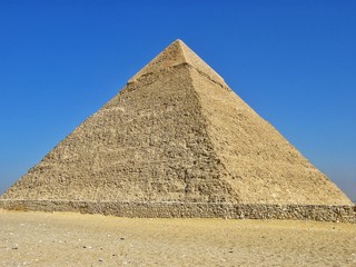 Fototapeta na wymiar Egyptian Pyramids of Giza