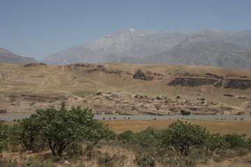 Pamir region Russian Federation Central Asia mountain landscapes