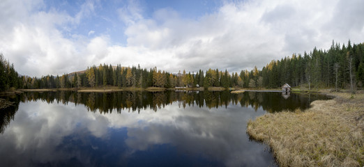 Schattensee in Krakau, Steiermark, Österreich