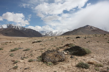 Pamir region Russian Federation Central Asia mountain landscapes