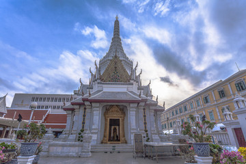 Fototapeta premium Grand palace and temples in Bangkok Thailand are beautiful in Thai style