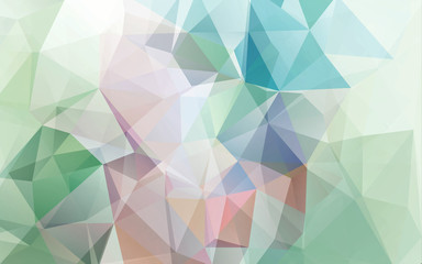 Abstract background of triangles polygon wallpaper