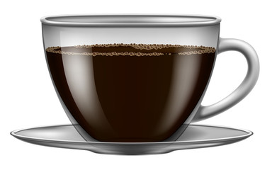 Coffee cup. Vector illustration.