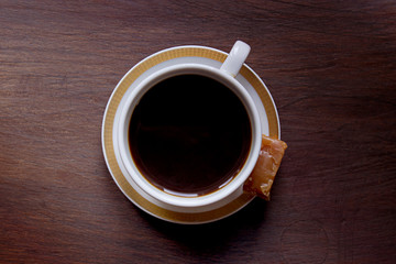 Coffee Cup with Sweet